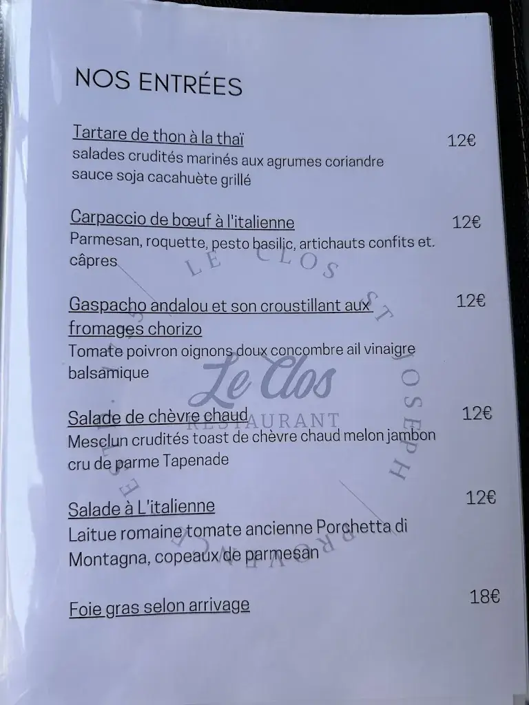 Menu_Le Clos restaurant_Garde-Adhémar_image_3