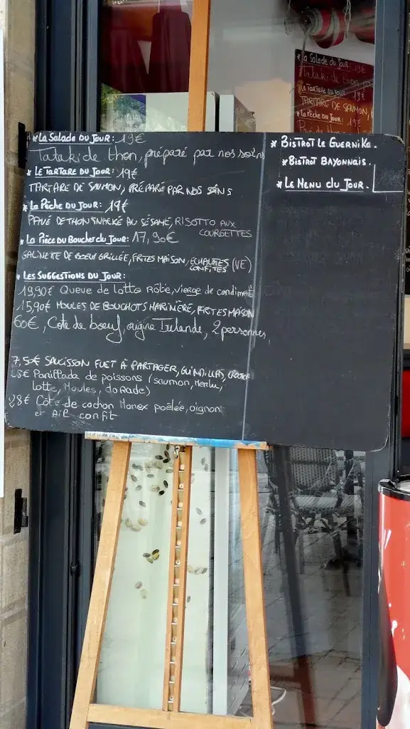 Menu_Bistrot le Guernika_Bayonne_image_2