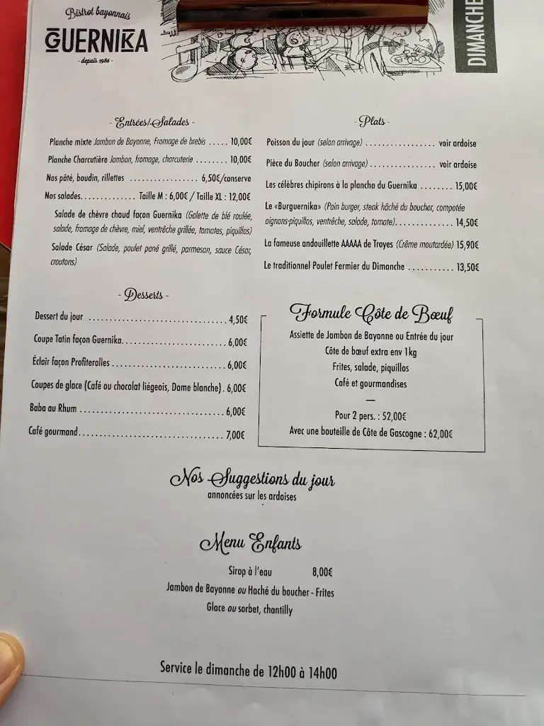 Menu_Bistrot le Guernika_Bayonne_image_4