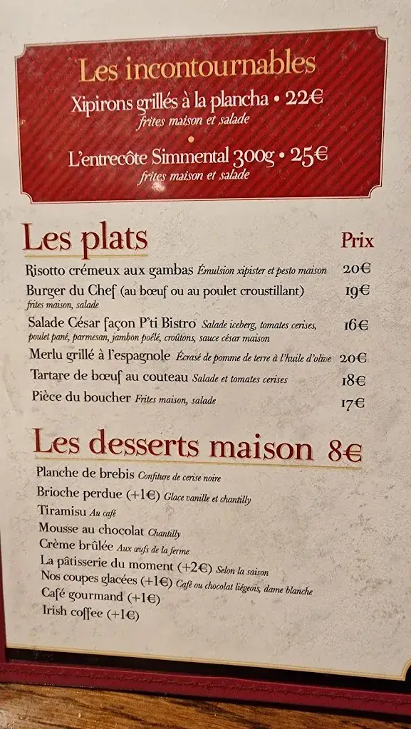 Menu_Au p'ti bistro_Bayonne_image_2