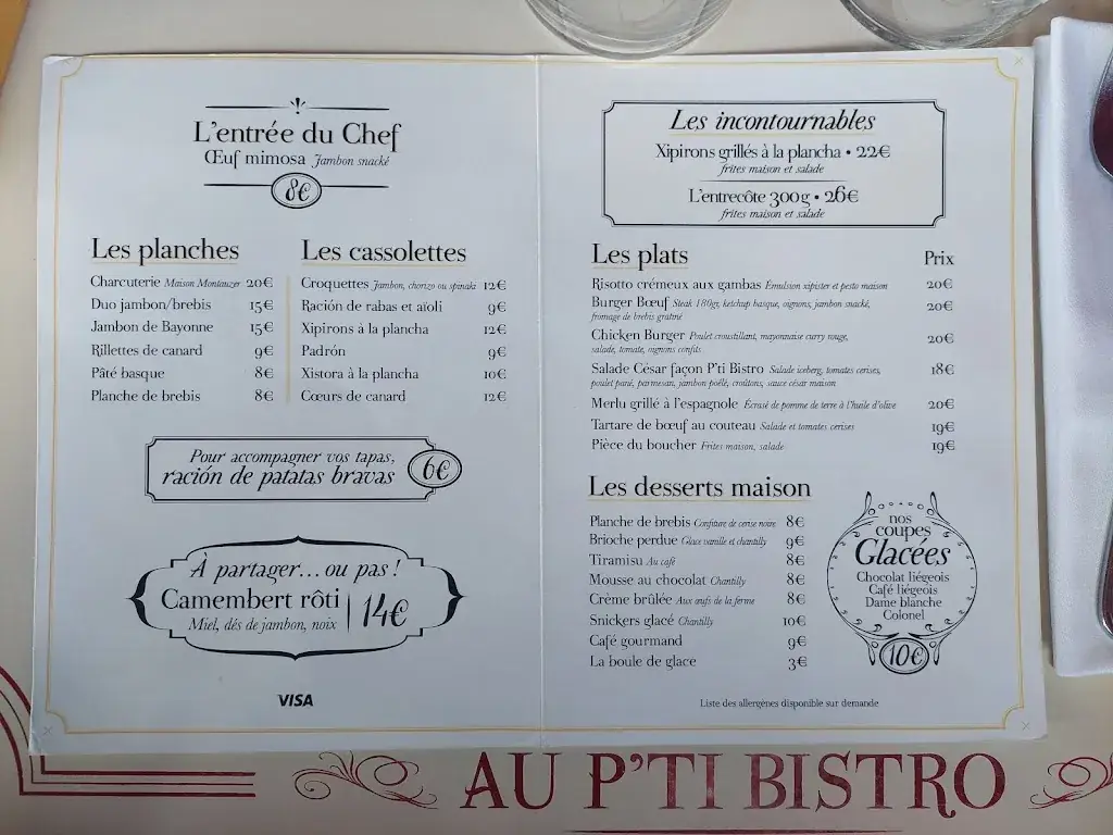 Menu_Au p'ti bistro_Bayonne_image_3