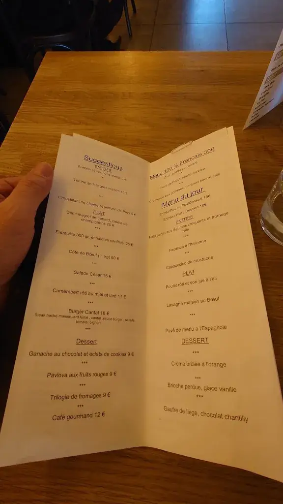 Menu_Restaurant La Cabane_Belin-Béliet_image_3