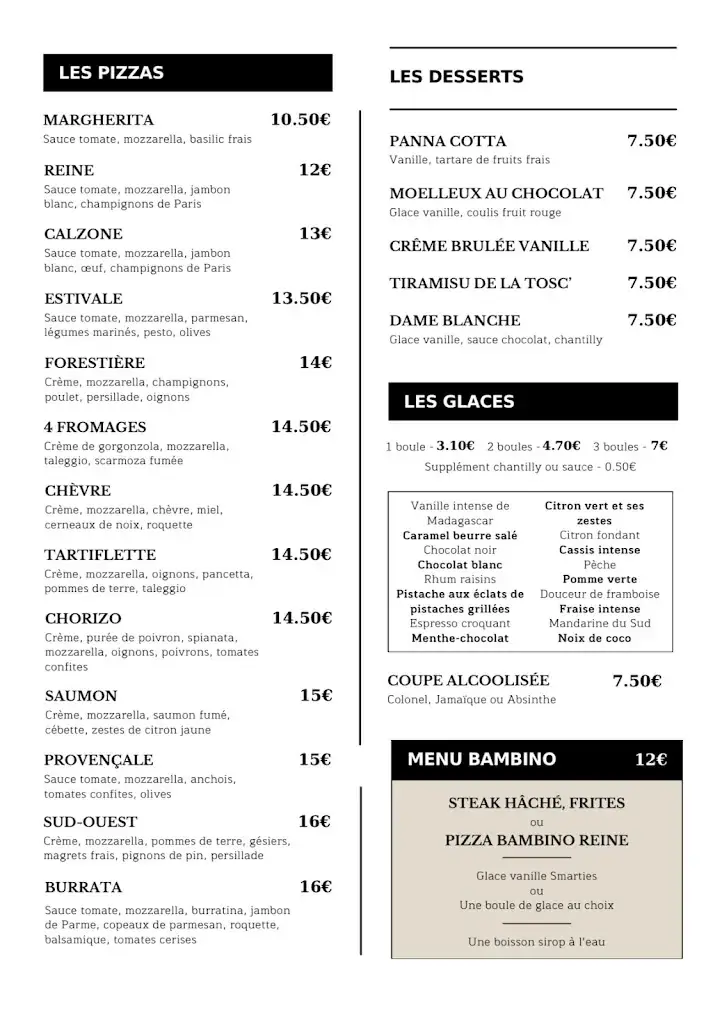 Menu_La Tosc'_Belin-Béliet_image_1