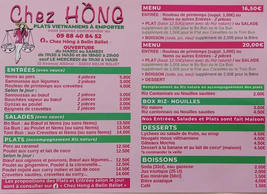 Menu_Chez Hông_Belin-Béliet_image_1