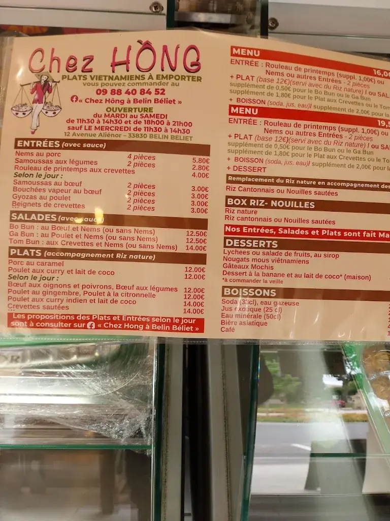 Menu_Chez Hông_Belin-Béliet_image_2