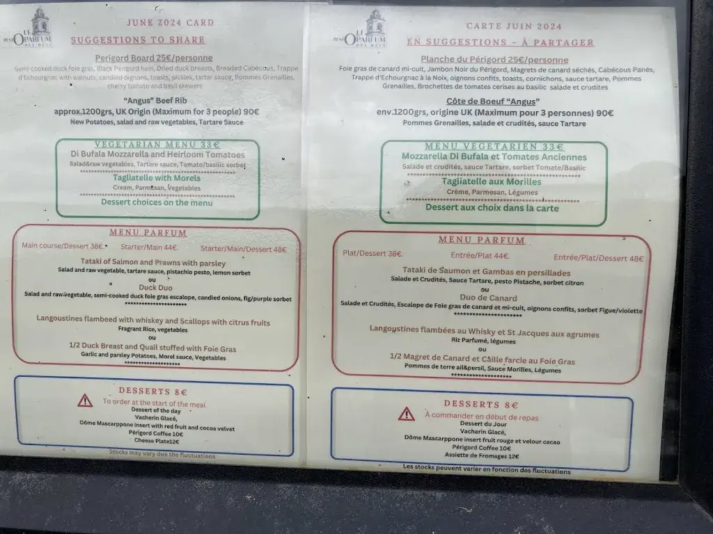 Menu_Le Parfum des Mets_Belvès_image_2