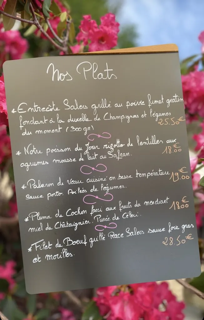 Menu_Au Père William_Belvès_image_1