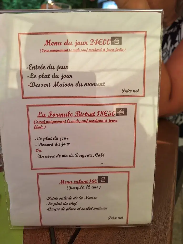 Menu_Auberge de la Nauze_Sagelat_image_1