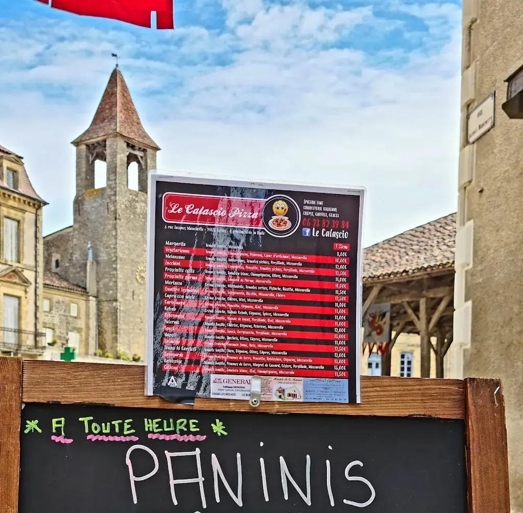 Menu_Pizzeria Snack Le Calascio_Belvès_image_1
