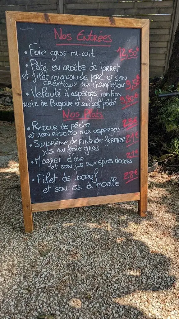 Menu_Restaurant Auberge Des Tilleuls_Marnac_image_1