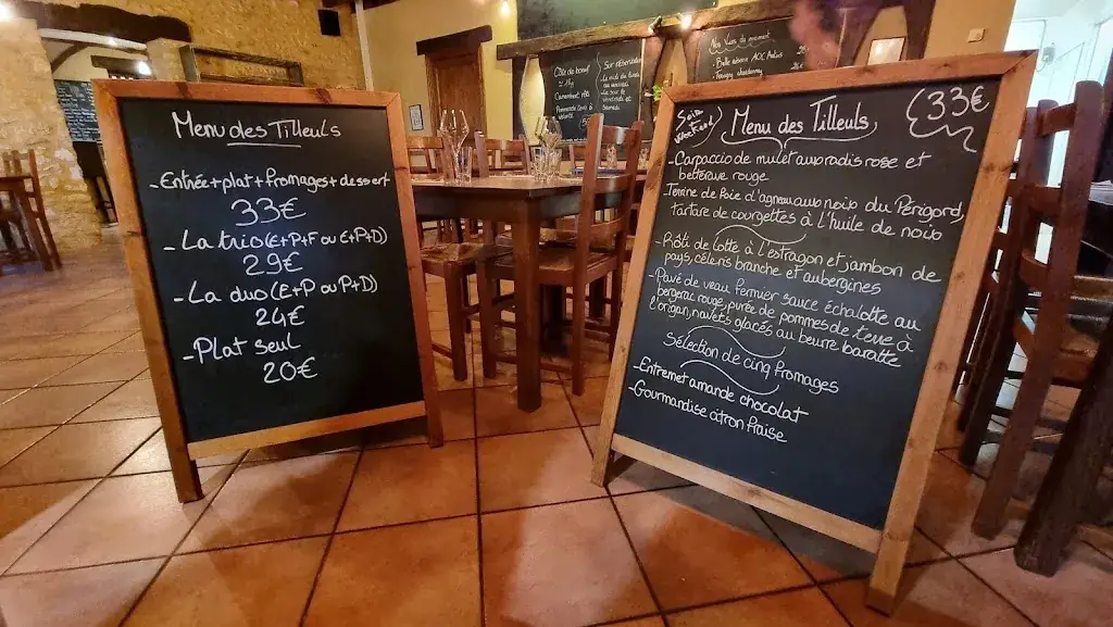 Menu_Restaurant Auberge Des Tilleuls_Marnac_image_3