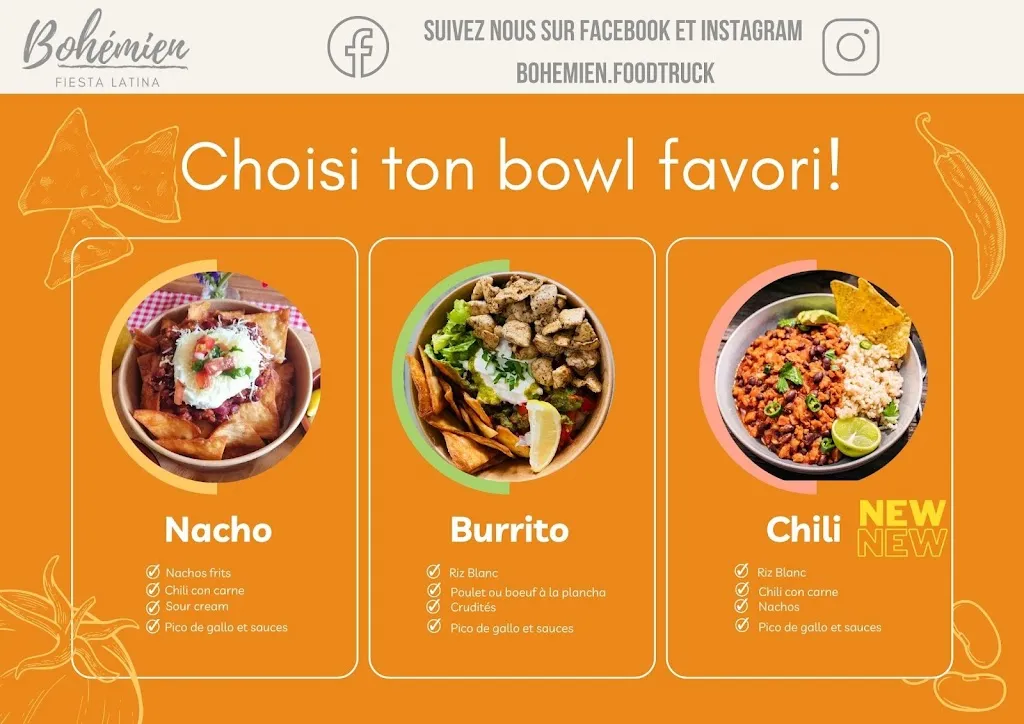 Menu_Bohémien Foodtruck_Belvès_immagine_2