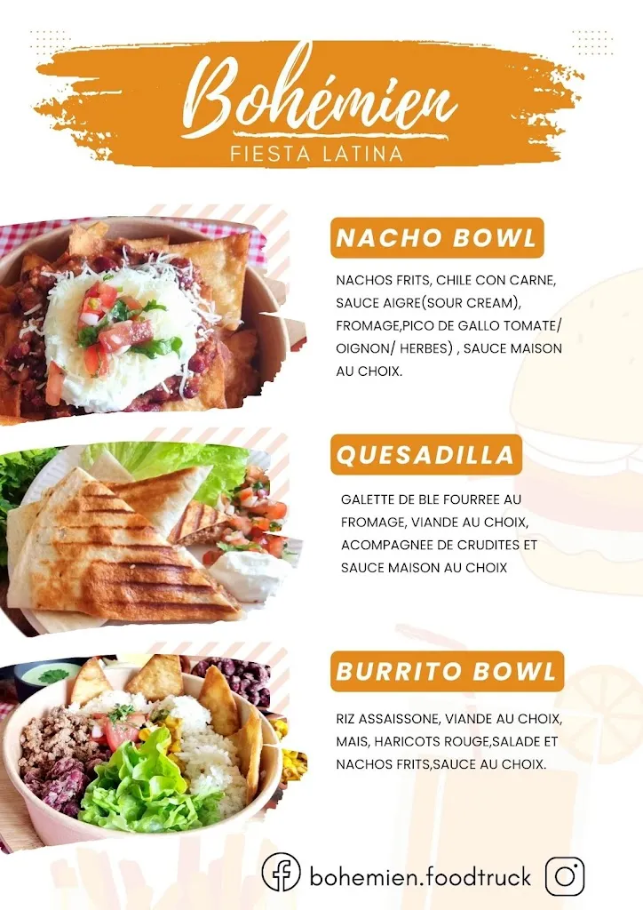 Menu_Bohémien Foodtruck_Belvès_immagine_3