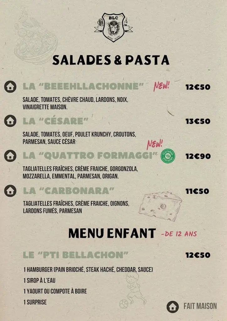 Menü_Ô Bellachon – Restaurant à Bellac_Bellac_Bild_2