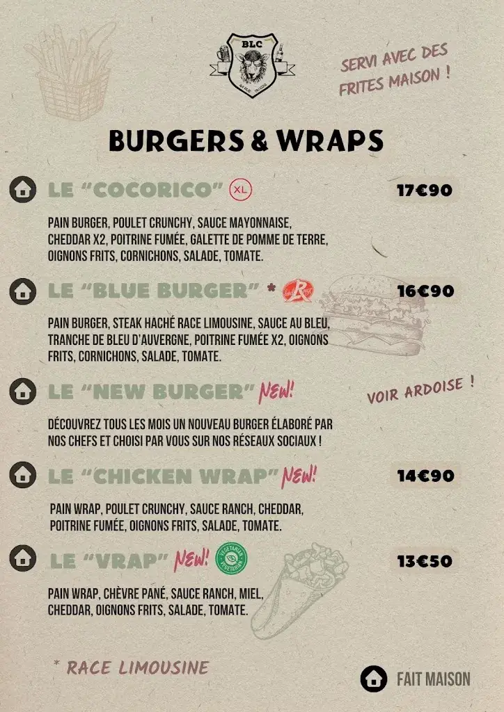 Menü_Ô Bellachon – Restaurant à Bellac_Bellac_Bild_4