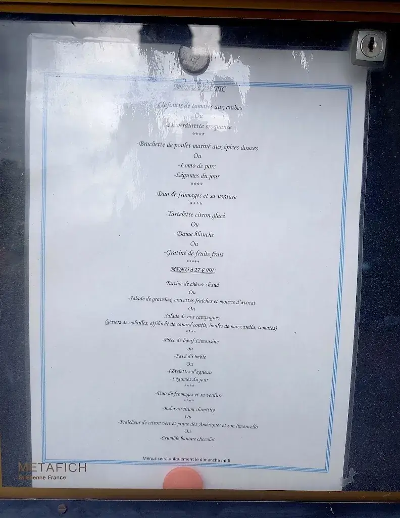 Menu_Auberge des Quatre Saisons Bayles_Breuilaufa_image_3