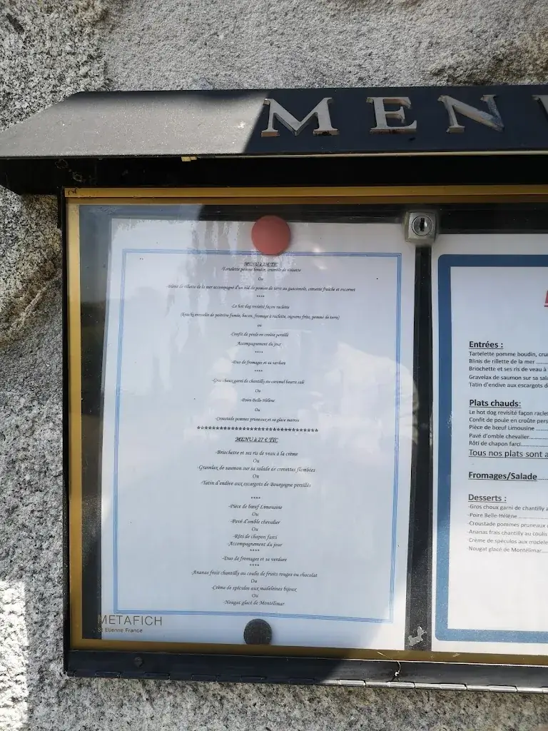 Menu_Auberge des Quatre Saisons Bayles_Breuilaufa_image_4