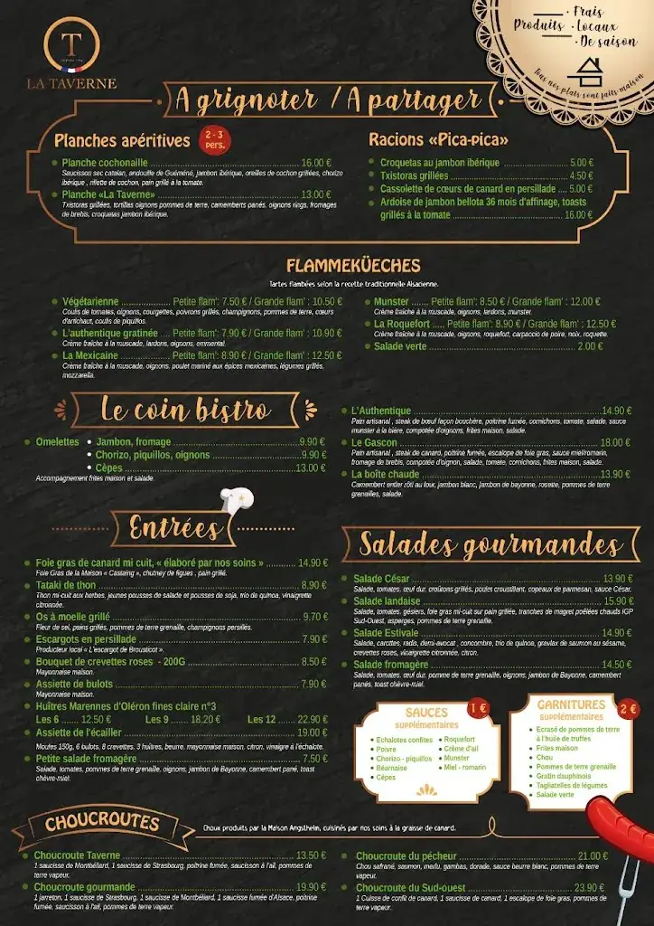 Menu_La Taverne Saint-Pierre-du-Mont_Saint-Pierre-du-Mont_image_3