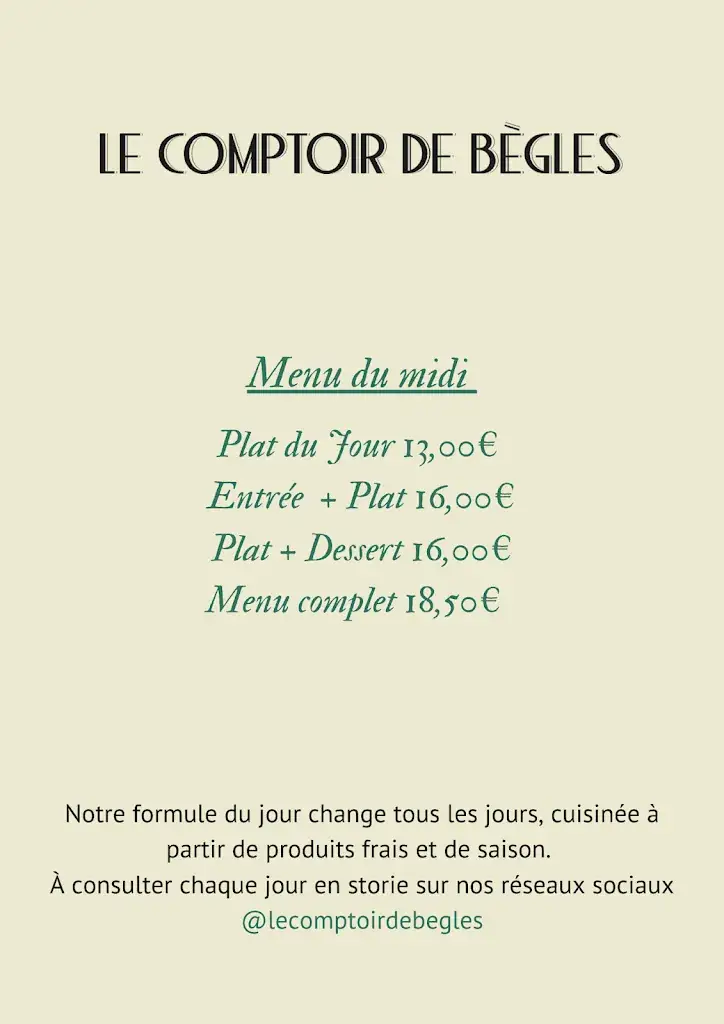 Menu_Le comptoir de Bègles_Bègles_image_2