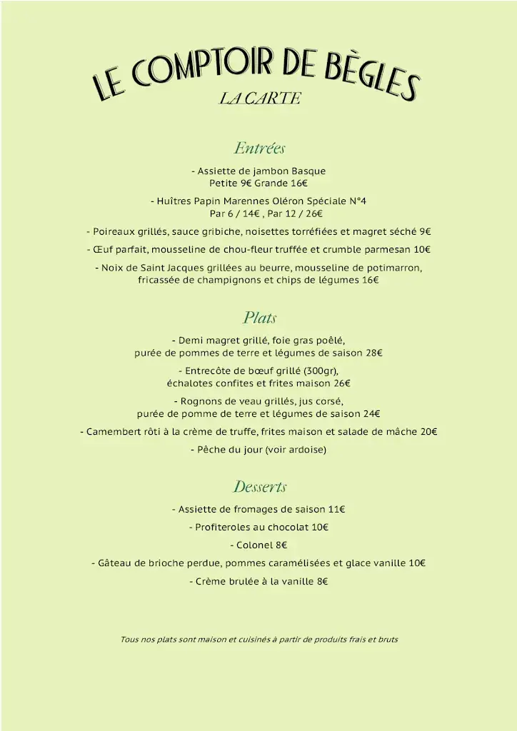 Menu_Le comptoir de Bègles_Bègles_image_3