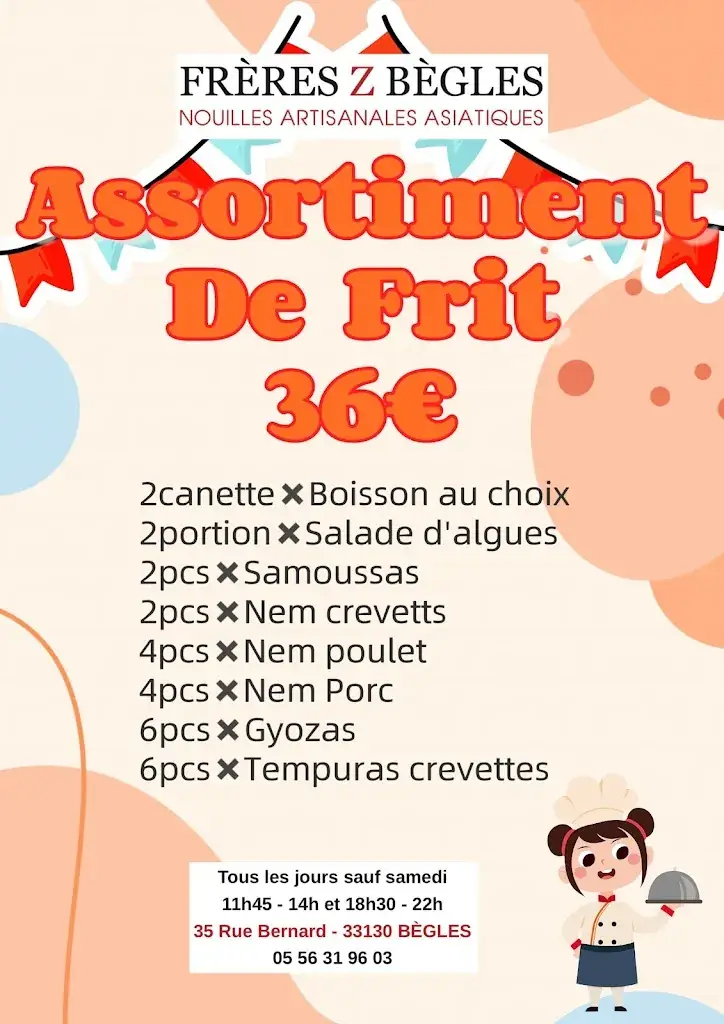 Menu_Frères Z Bègles_Bègles_image_4