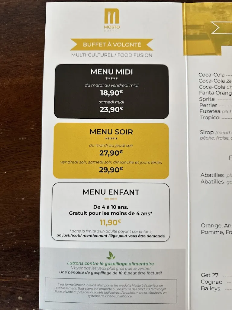 Menu_Mosto Buffet_Bègles_image_4