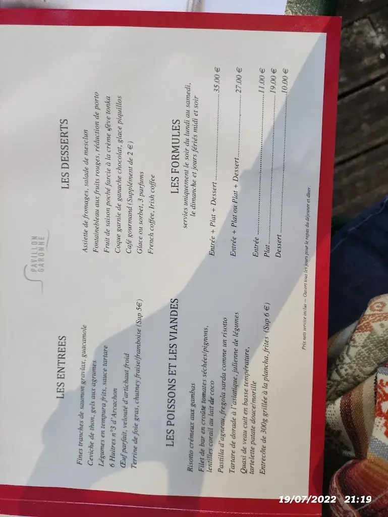 Menu_Pavillon Garonne_Bègles_image_3