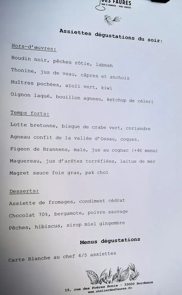 Menu_Atelier des Faures_Bordeaux_image_3