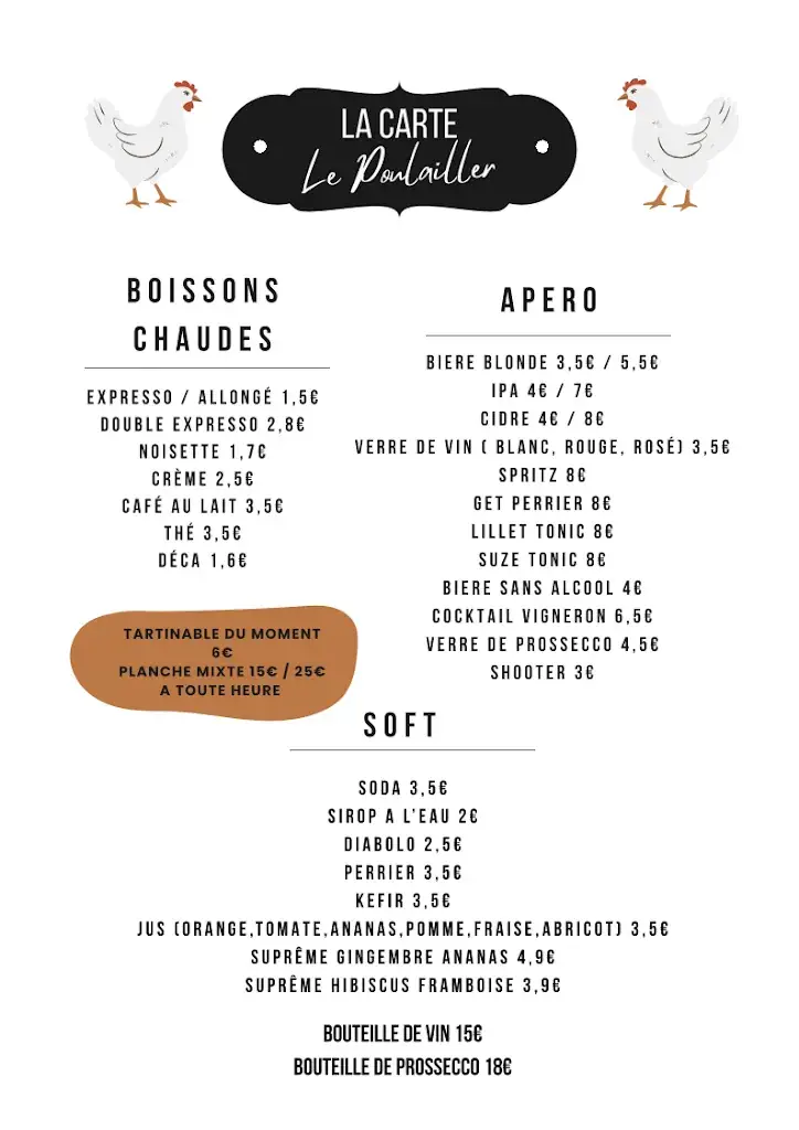 Menu_Le Poulailler_Bègles_image_3