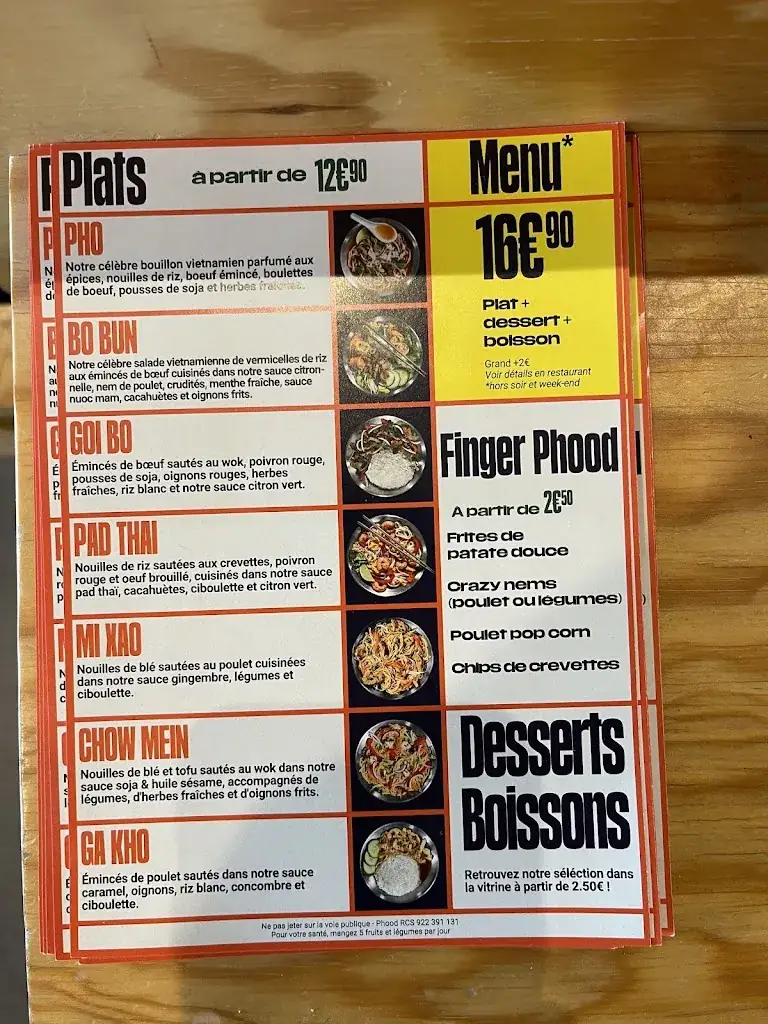 Menu_Phood Begles_Bègles_immagine_1