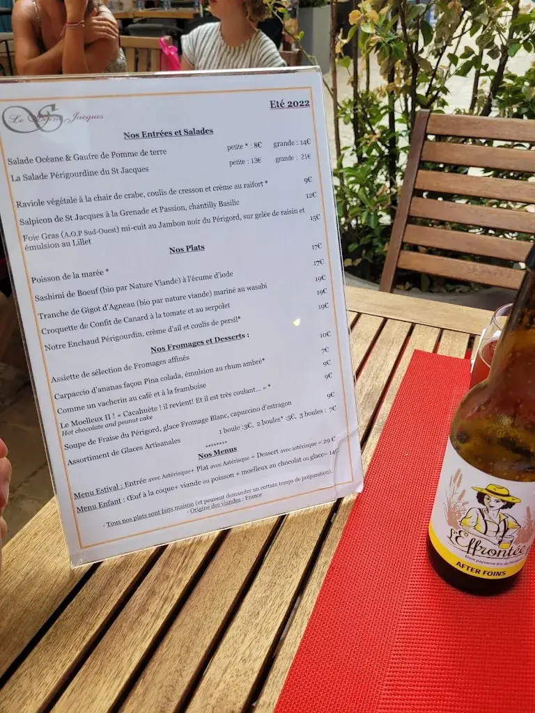 Menu_Le Saint Jacques_Bergerac_image_3