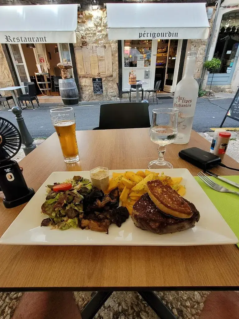 David Carrington_Aux Cèpes enchantés_Bergerac_review