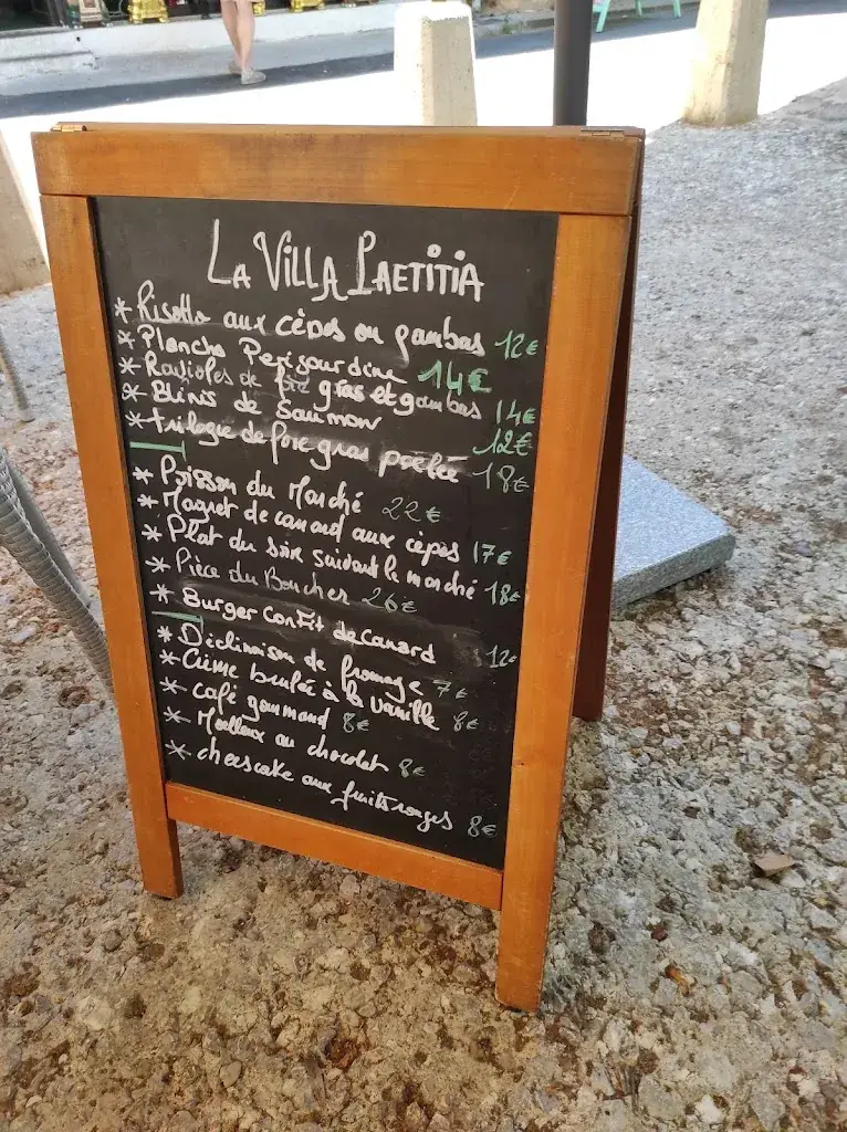 Menu_la villa Laetitia_Bergerac_image_3