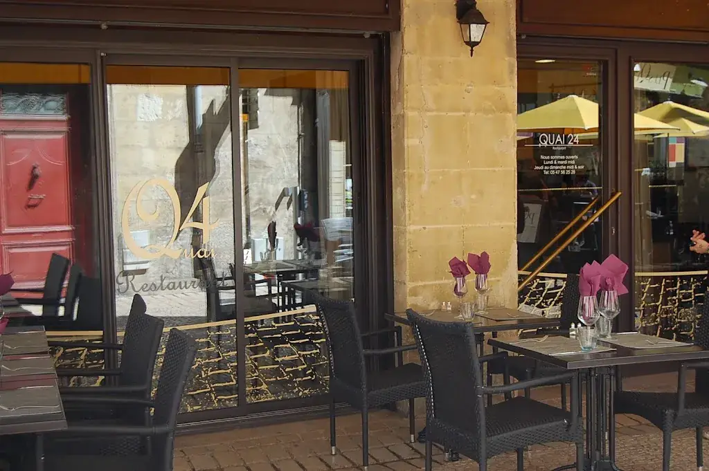 Quai 24 restaurant à Bergerac