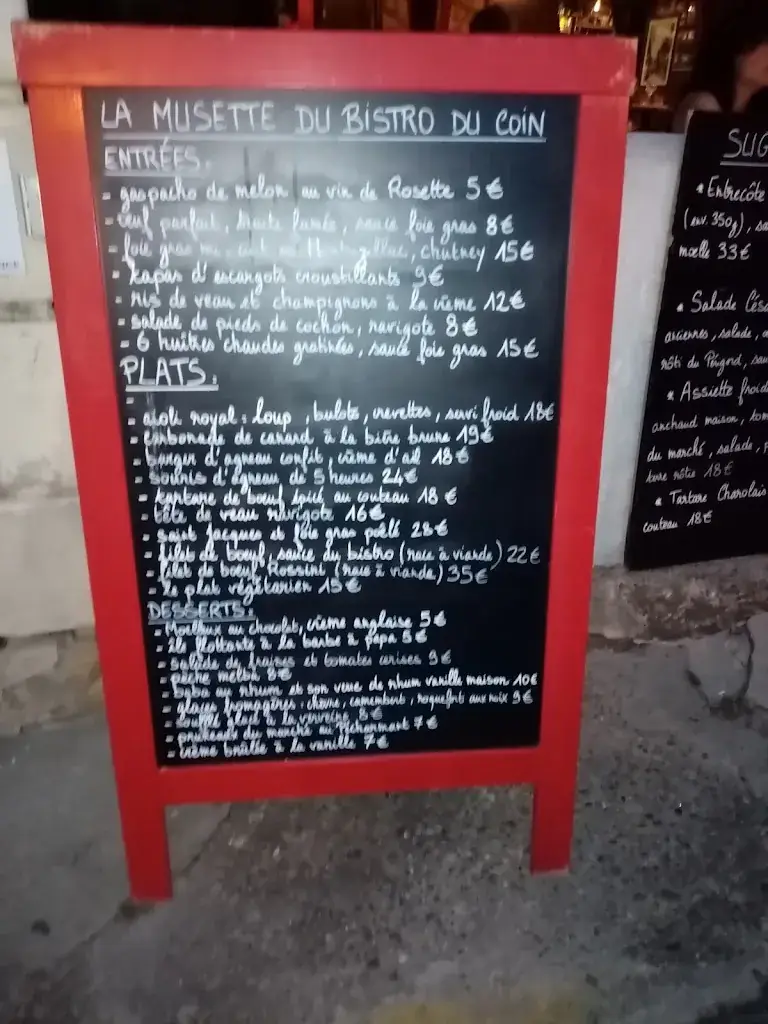 Menu_Le Bistro du Coin_Bergerac_image_1