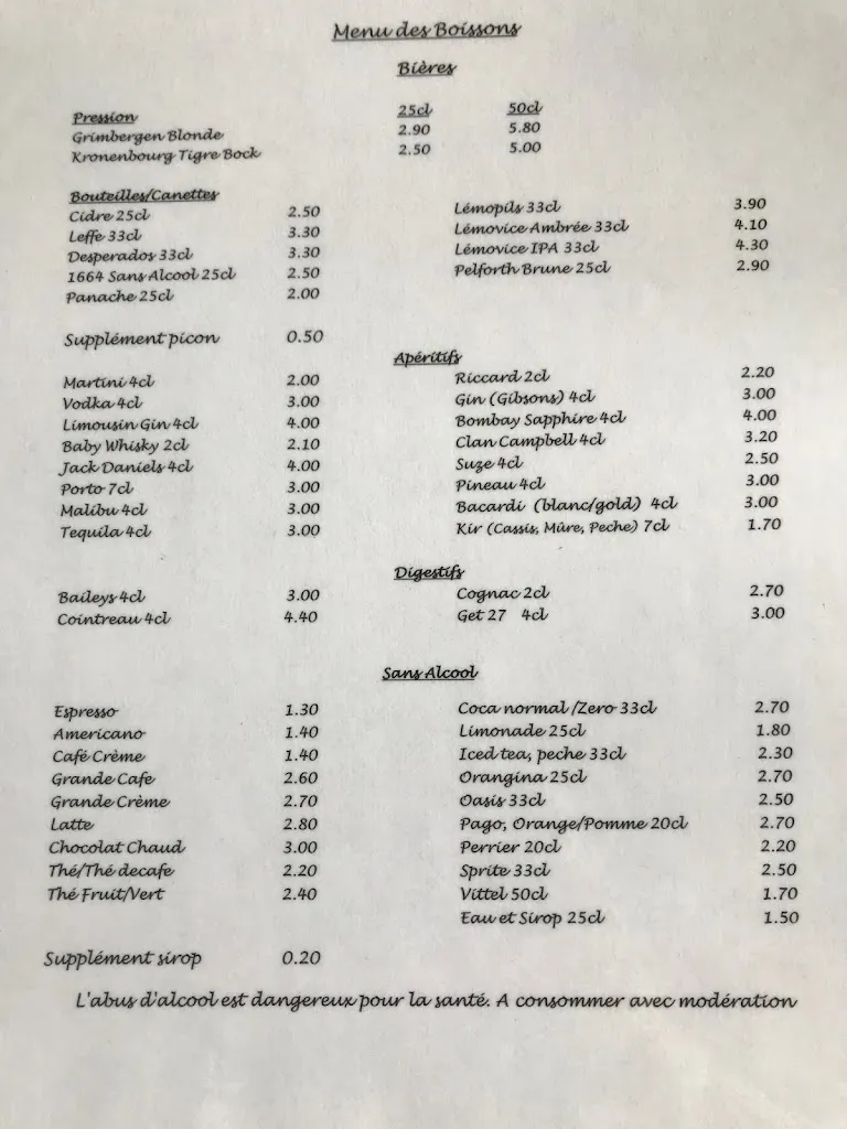 Menu_Bar Le Lac_Bessines-sur-Gartempe_image_2