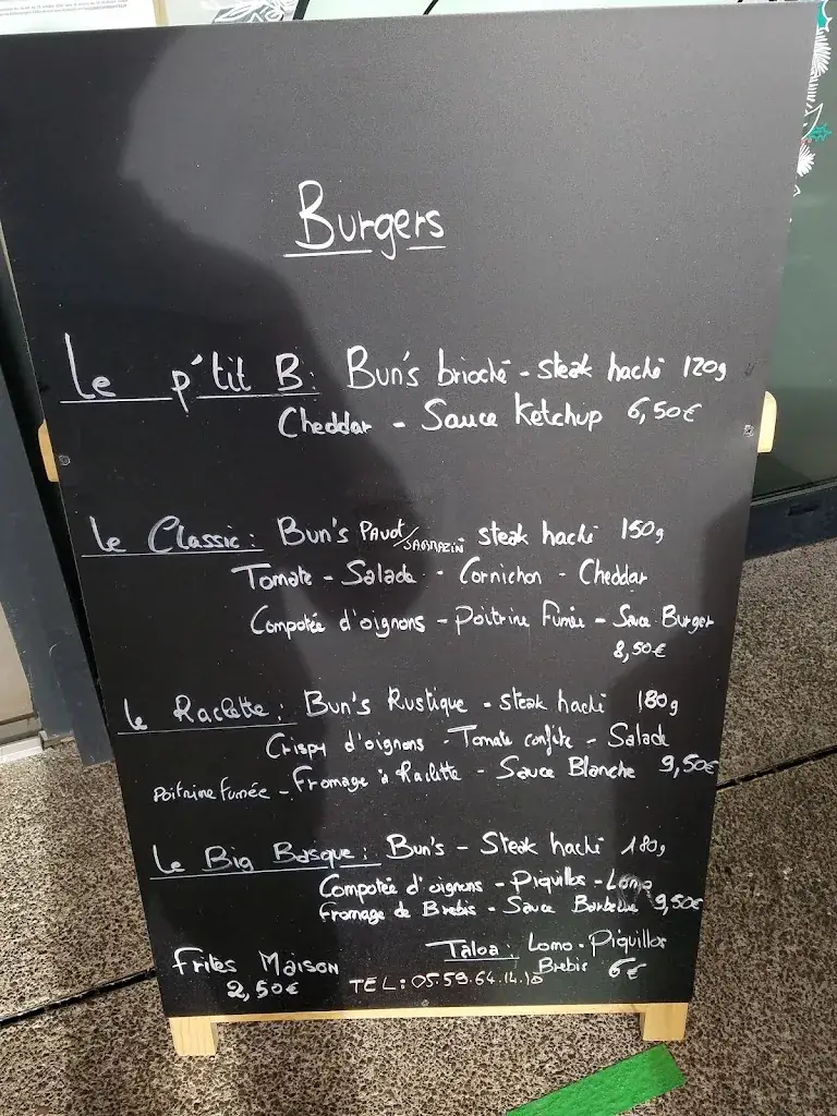 Menu_Le P'tit Bidache_Bidache_image_2