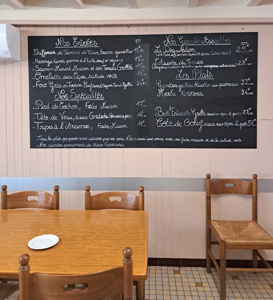 Menu_Au bon coin les pieds de cochon_Peyrehorade_image_3