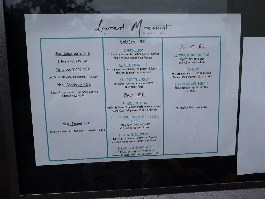 Menu_Le Gantxo-Isabelle&Laurent Miremont_Guiche_image_4