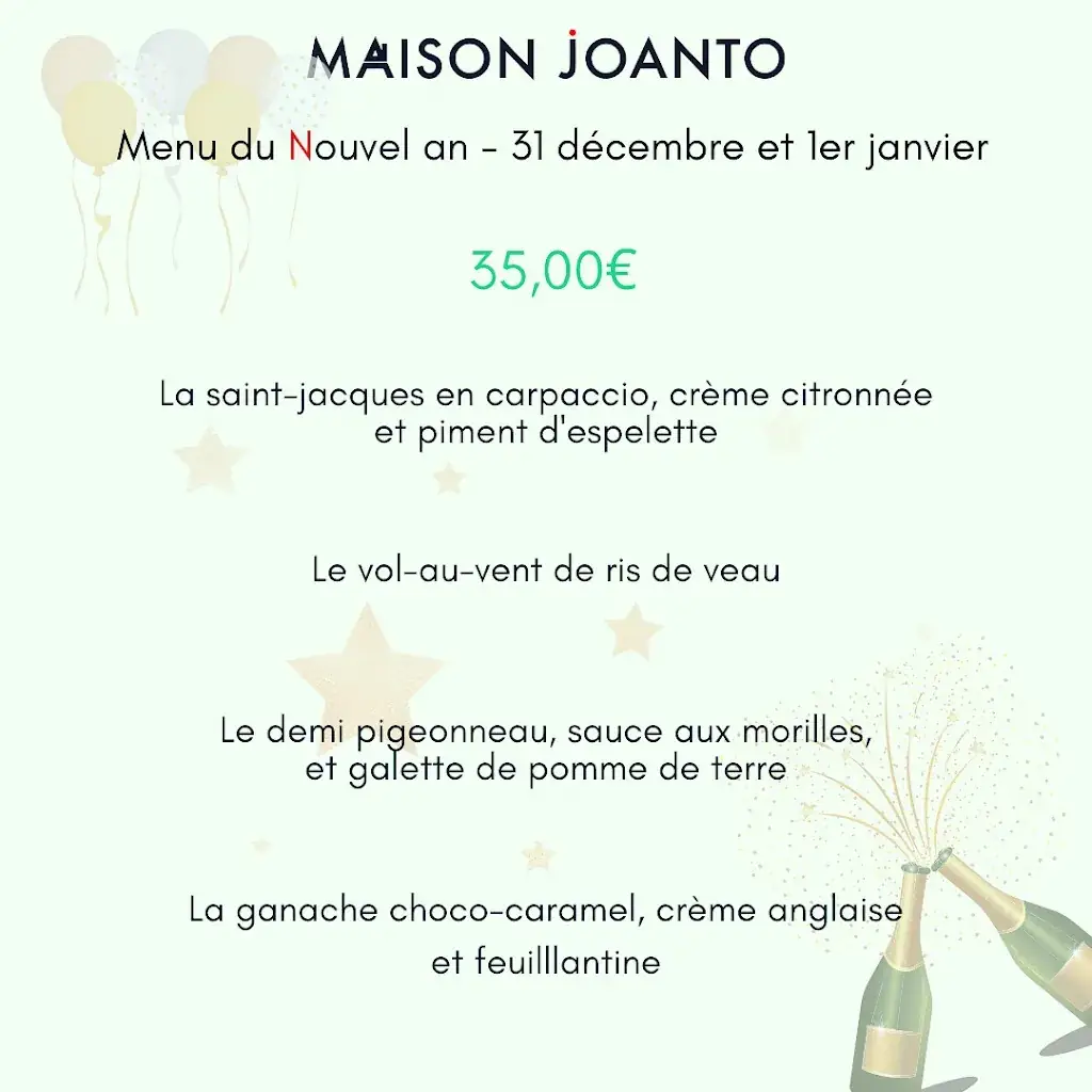 Menu_Maison Joanto_Briscous_imagen_3