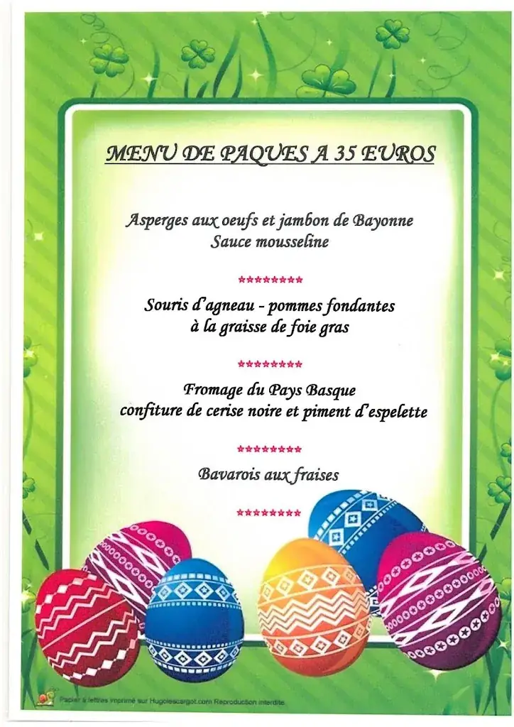 Menu_Le Central_Peyrehorade_image_2