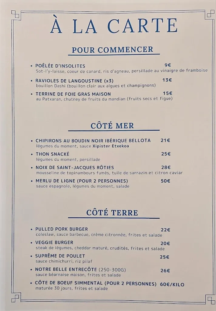 Menu_La Marine_Biarritz_image_1