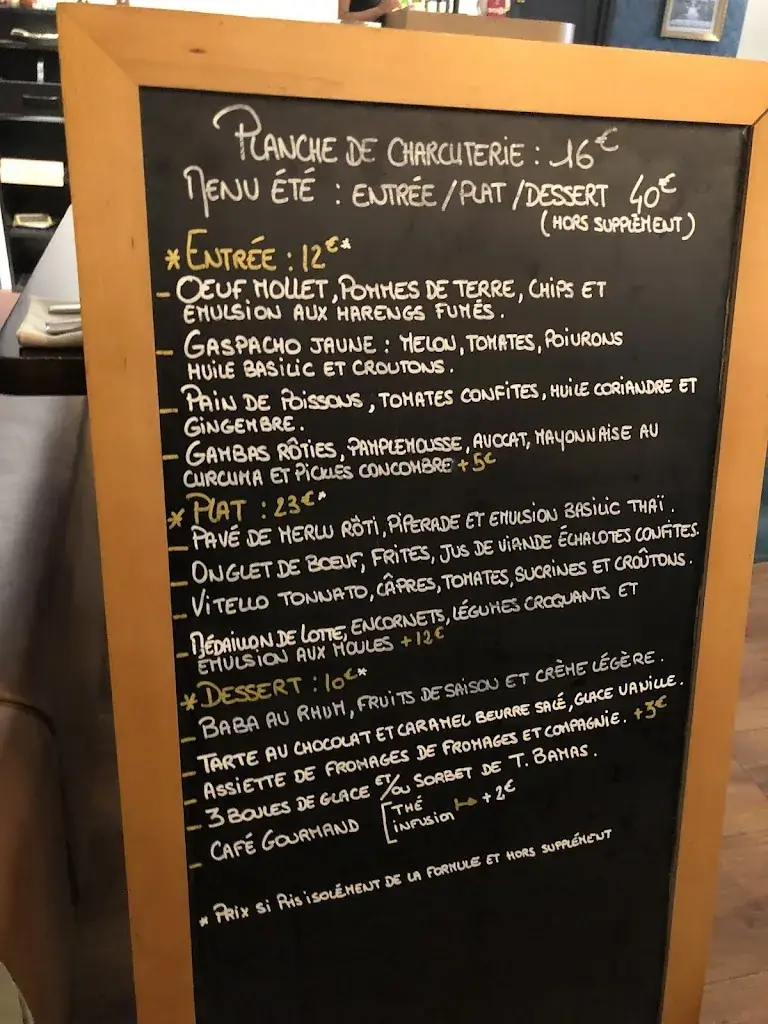 Menu_Léonie : Restaurant Bistro à Biarritz_Biarritz_image_1