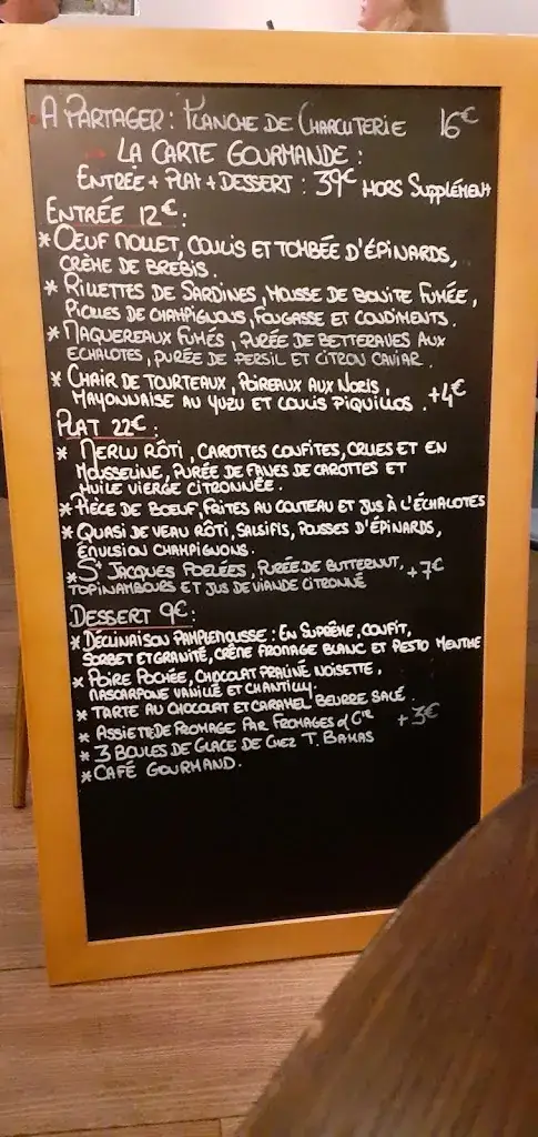 Menu_Léonie : Restaurant Bistro à Biarritz_Biarritz_image_3