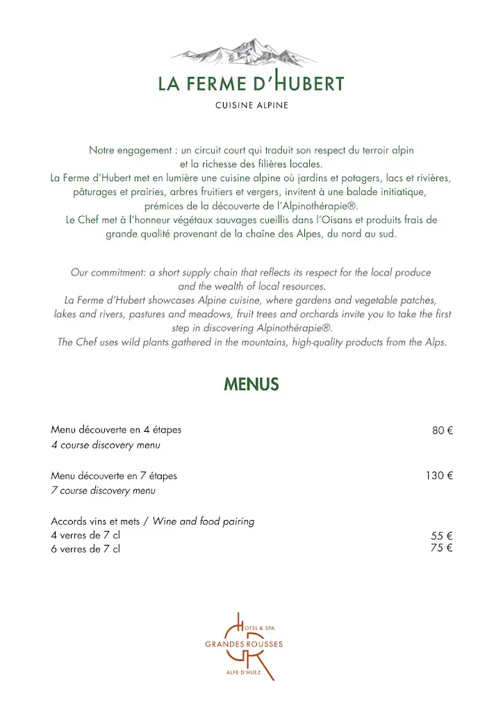 Menu_La Ferme d´Hubert_Huez_image_1