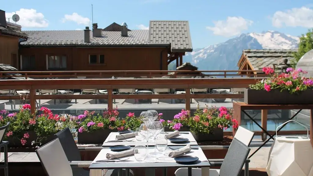 La Ferme d´Hubert restaurant in Huez