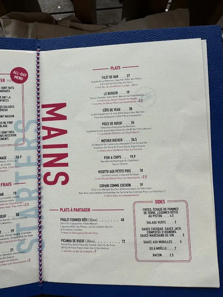 Menu_Jack The Cockerel - Biarritz_Biarritz_image_4