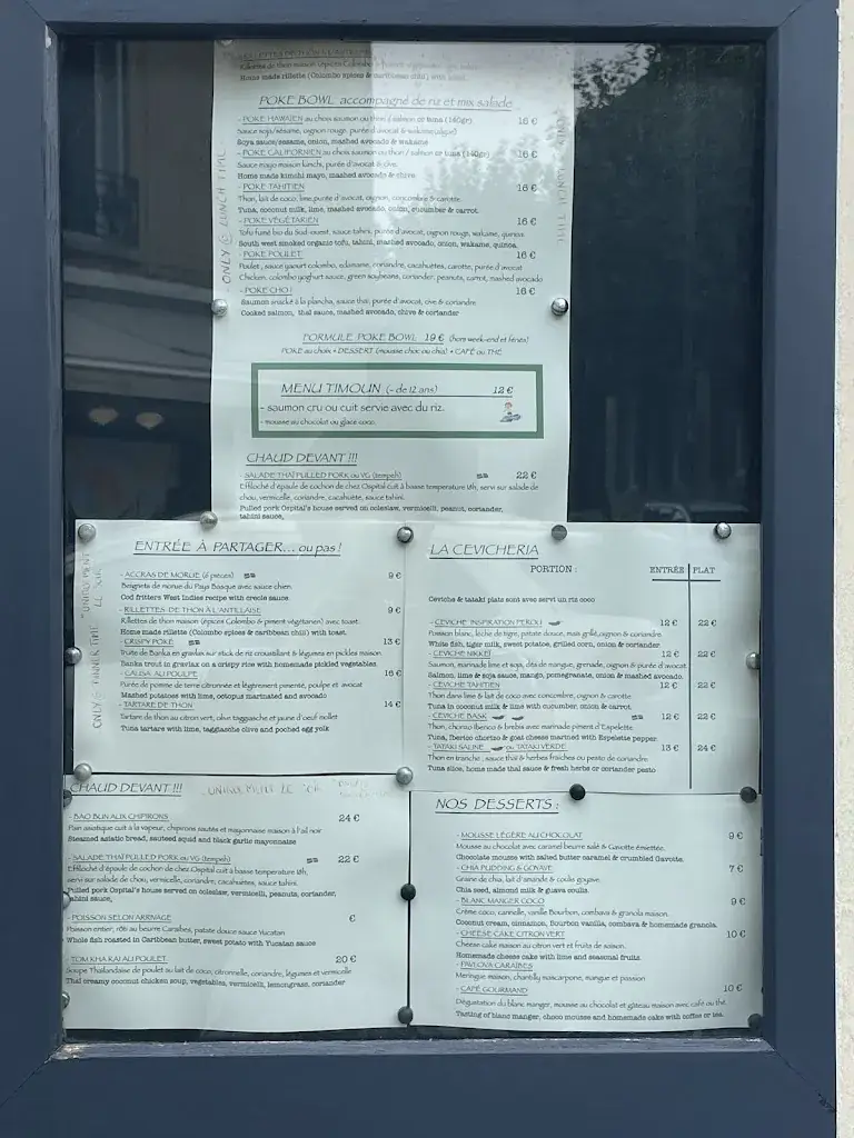 Menu_Saline Ceviche Bar - Restaurant Biarritz_Biarritz_image_2