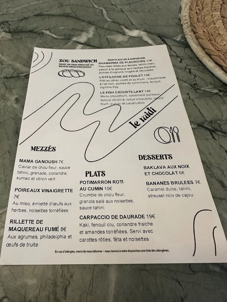 Menu_ZOU - cuisine méditerranéenne_Biarritz_image_3