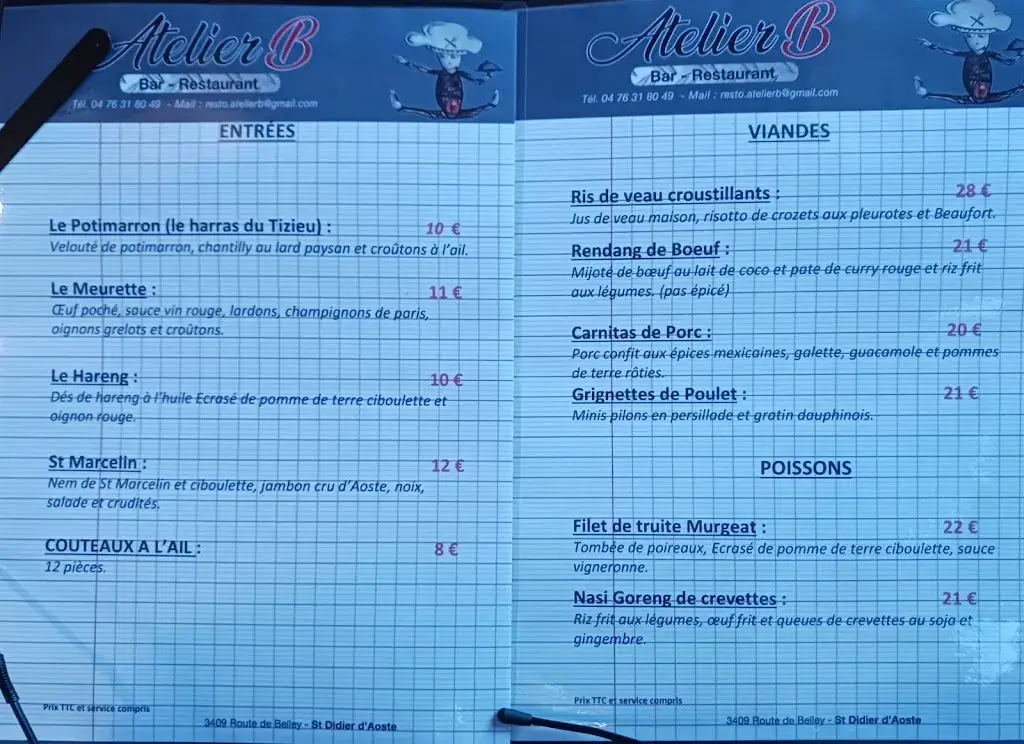 Menu_L'Atelier 